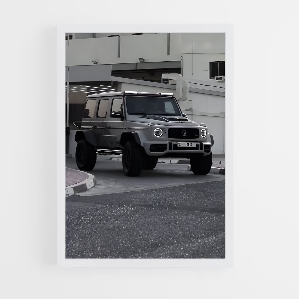 Poster Gentleman au Volant – affiche Brabus (vue 3)